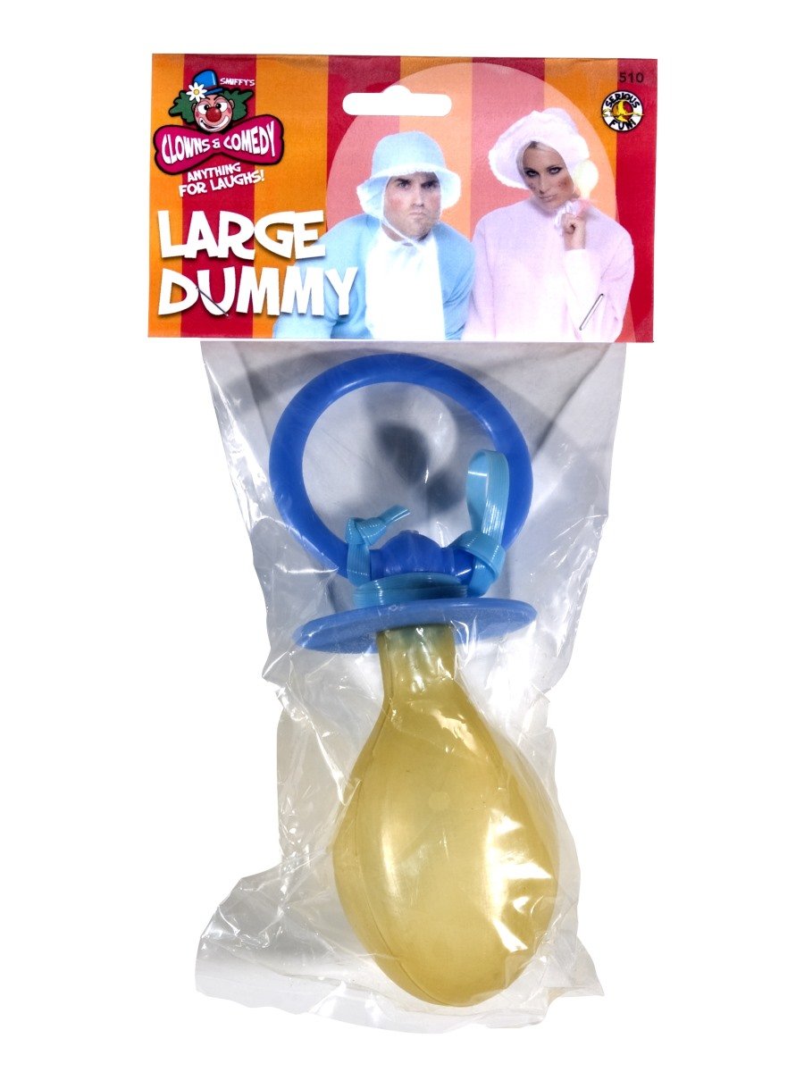 Large Dummy, Soother, Assorted Pink or Baby Blue