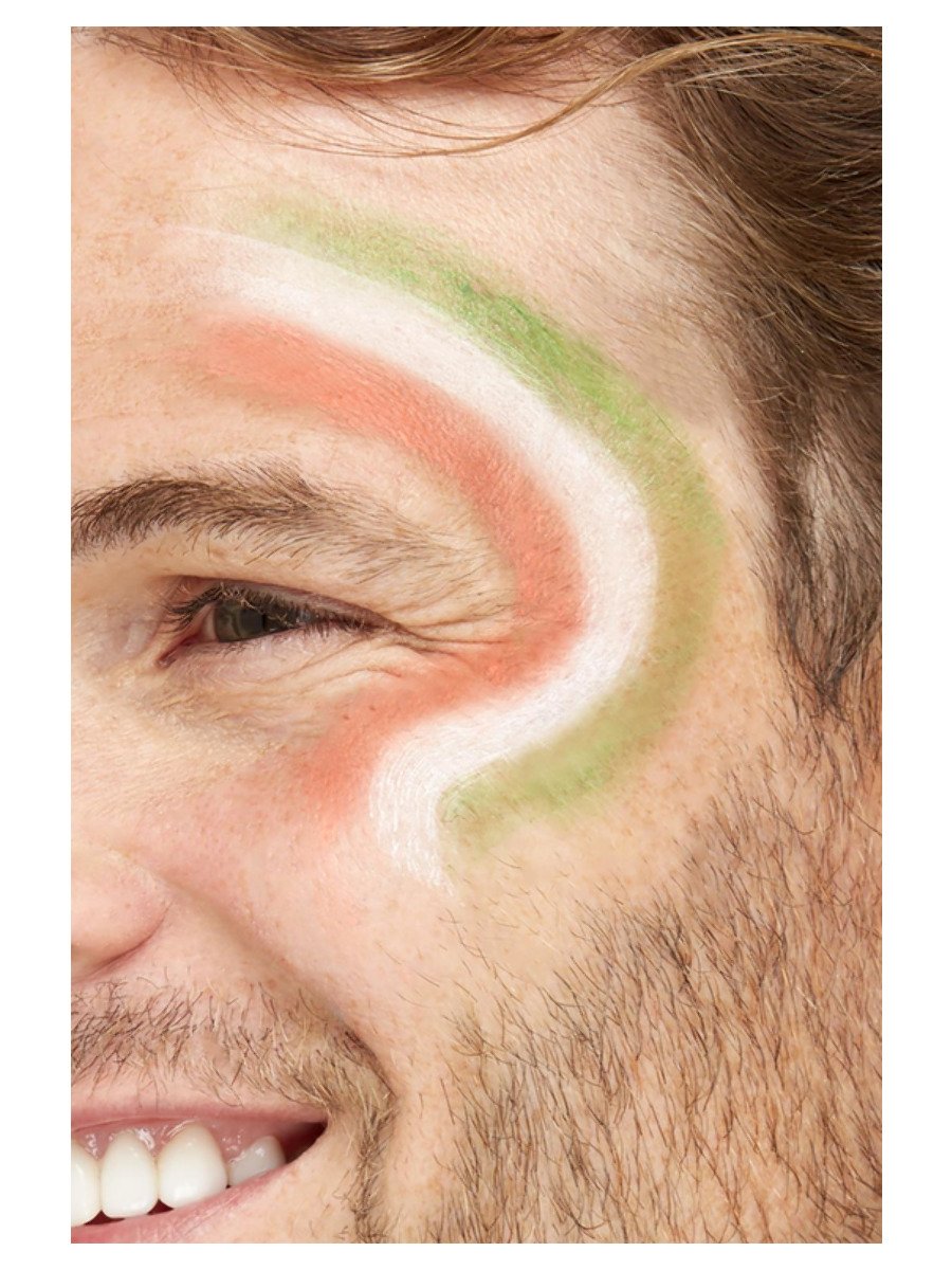 Smiffys Make-Up FX, Irish Flag Greasepaint Stick