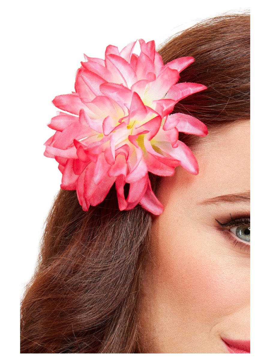 Tropical Hawaiian Flower Hair Clip
