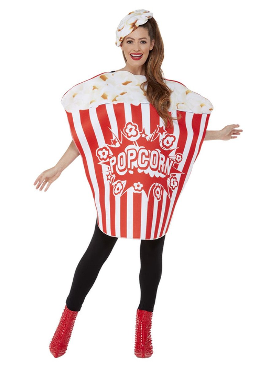 Popcorn Costume, Red & White