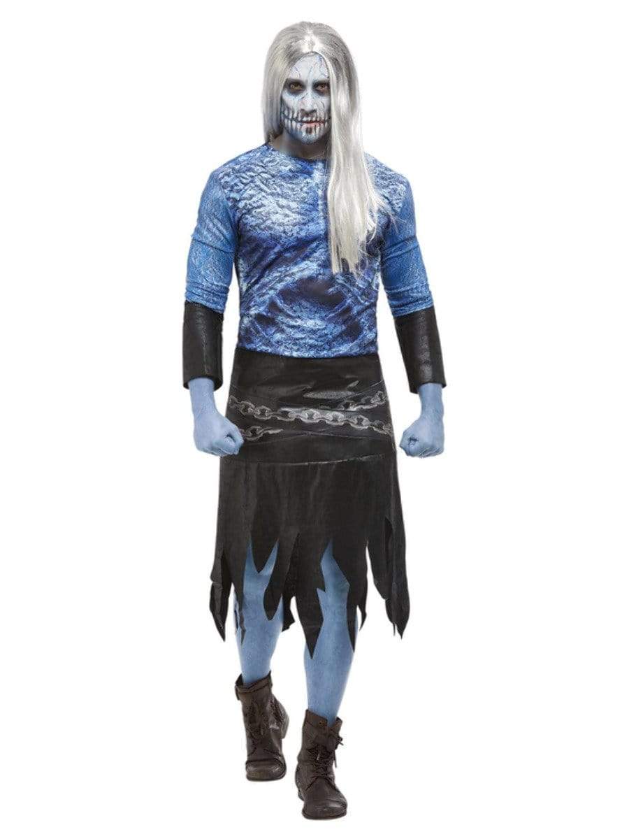 Winter Warrior Zombie Costume, Blue