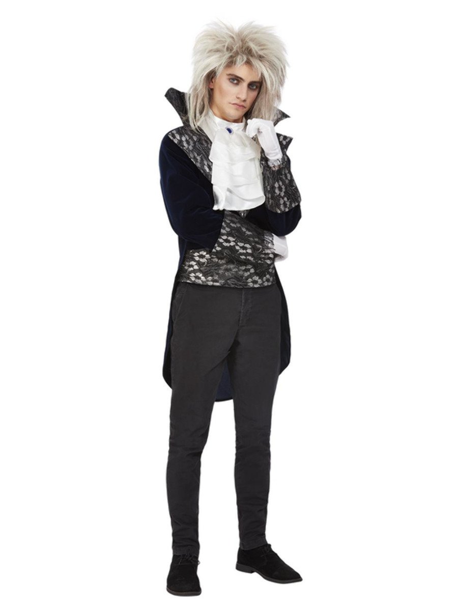 Baroque Goblin King Costume, Blue