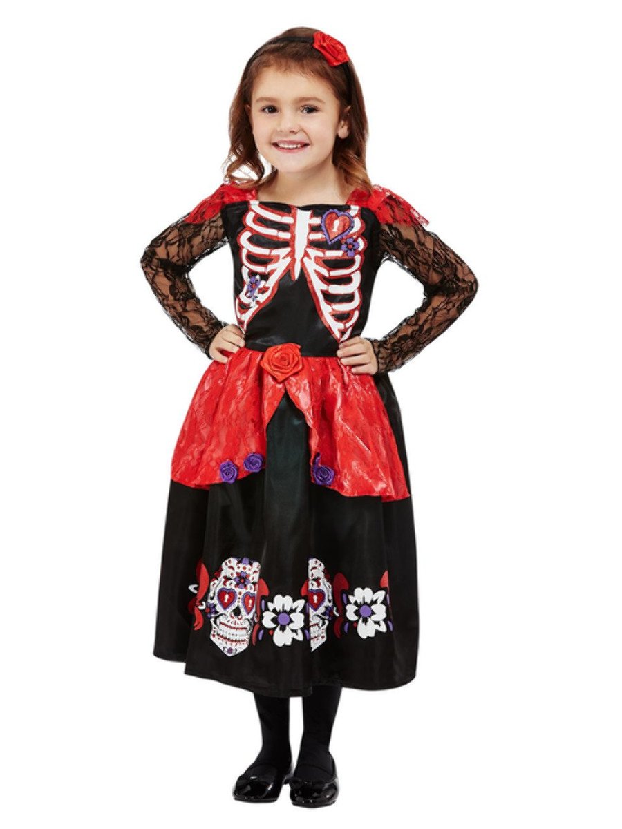 Toddler Day of the Dead Costume