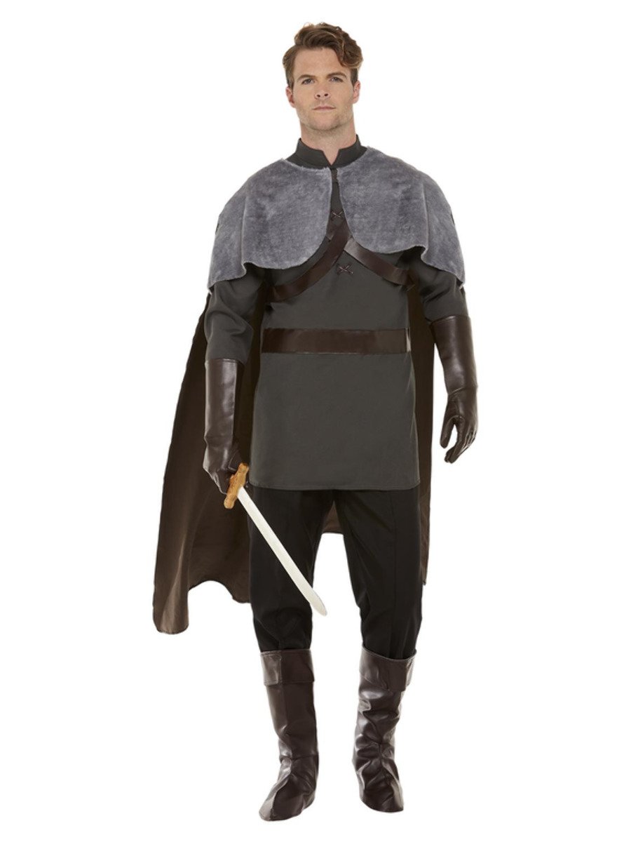 Deluxe Medieval Lord Costume, Grey