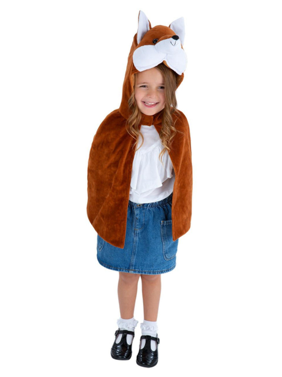 Deluxe Fox Plush Cape, Kids