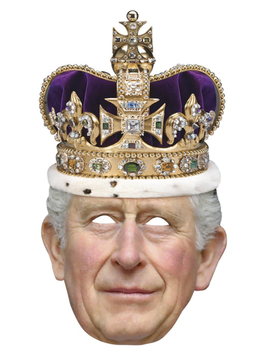 King Charles III Printed Mask