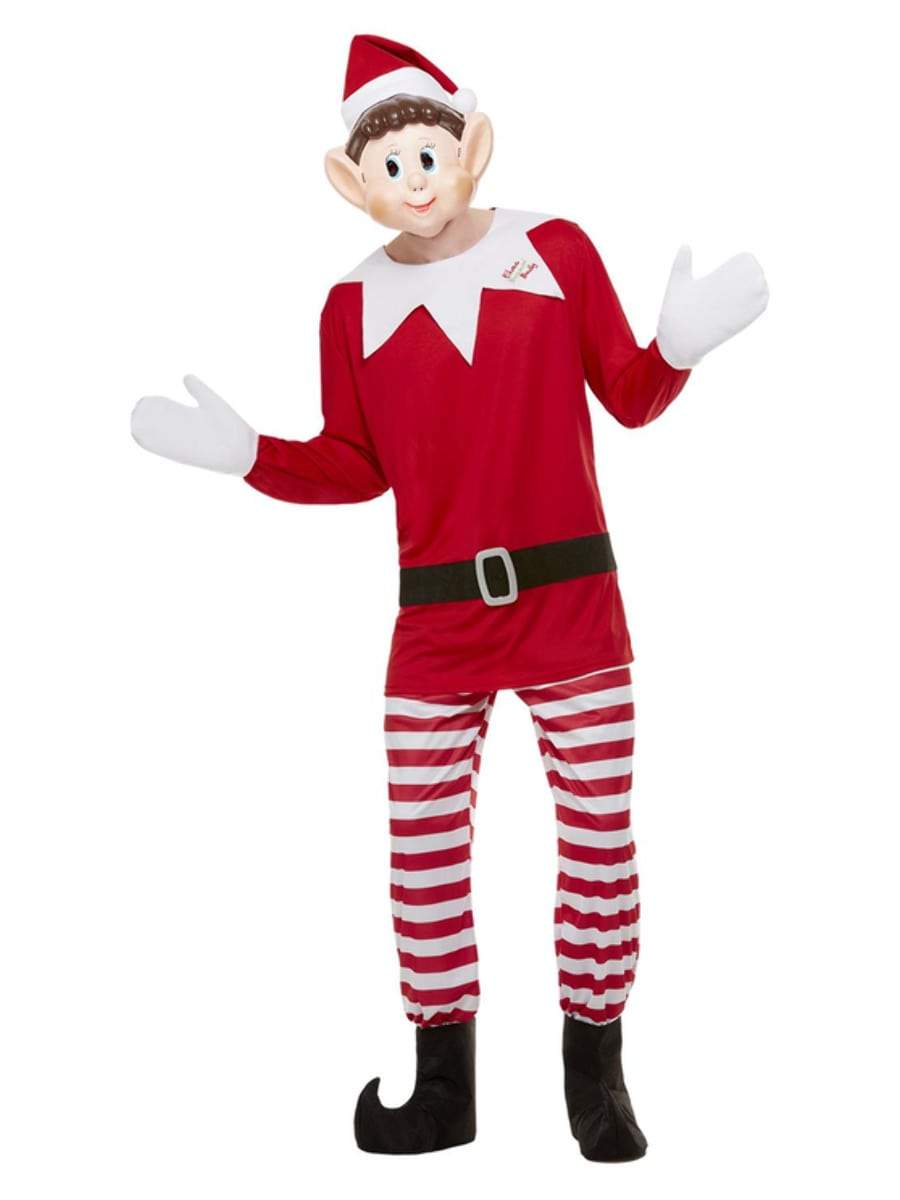 Elves Behaving Badly Mens Elf Costume Alternative Image