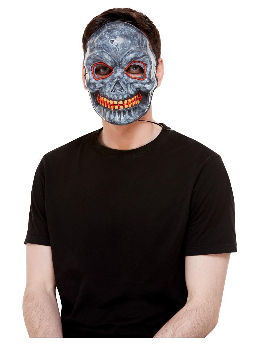 Light Up Skeleton Mask