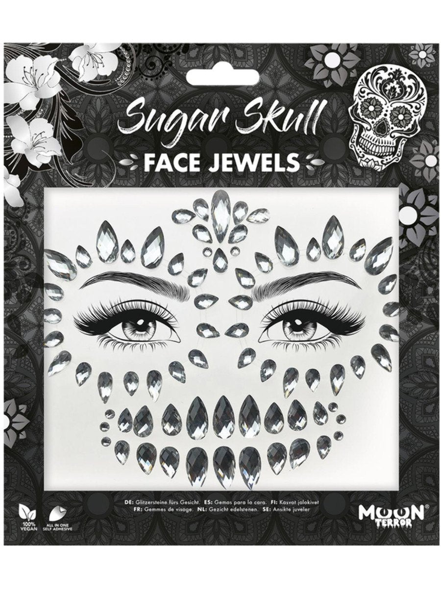 Face Jewels Sugar Skull