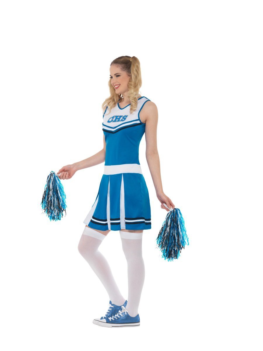 Cheerleader Costume, Blue Alternative View 1.jpg