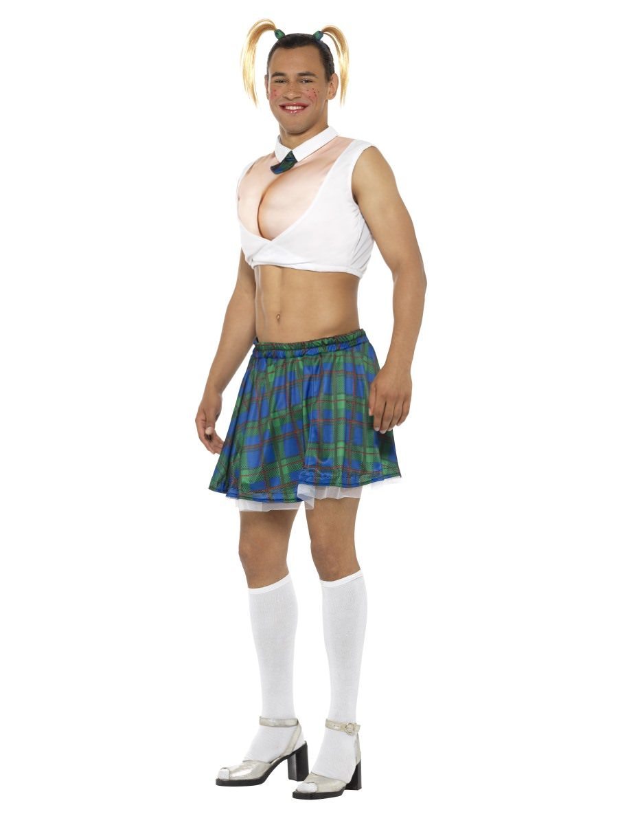 Comedy Sexy School Girl Costume Alternative View 1.jpg