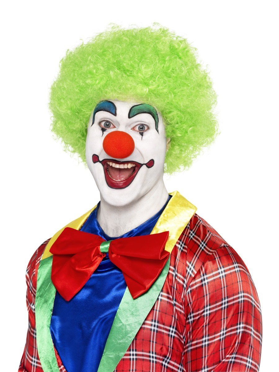 Crazy Clown Wig, Green Alternative View 1.jpg