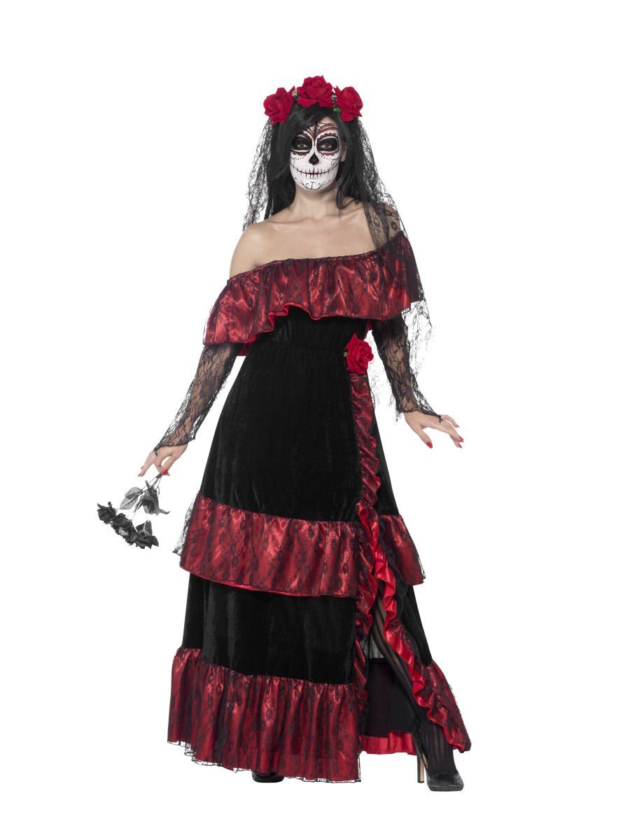 Day of the Dead Bride Costume Alternative View 3.jpg
