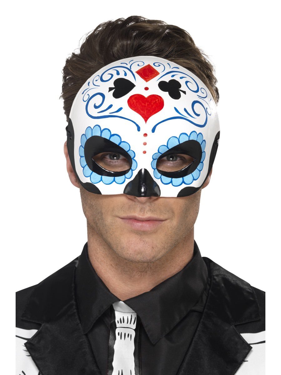 Day of the Dead Eyemask, Blue