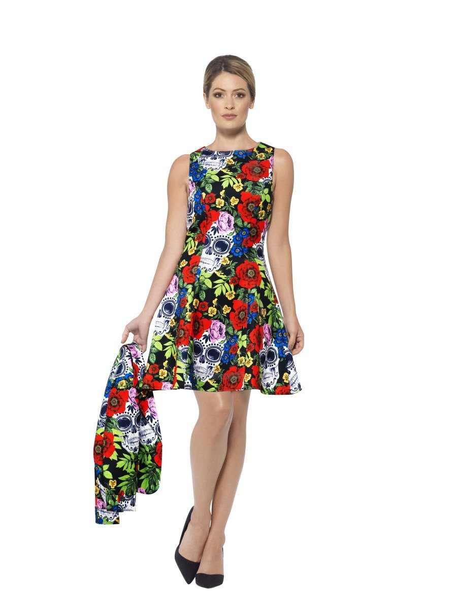 Day of the Dead Suit, with Jacket & Dress Alternative View 3.jpg