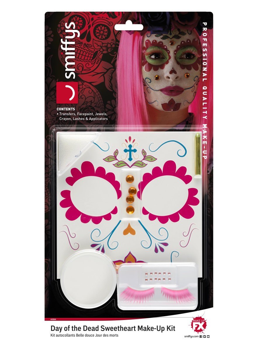 Day of the Dead Sweetheart Make-Up Kit Alternative View 6.jpg