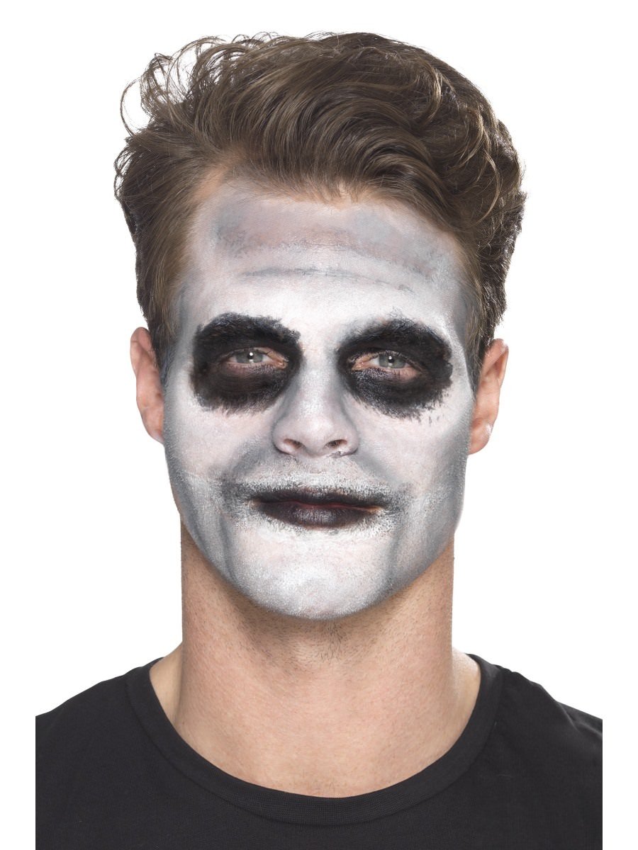 Deadly Clown Make-Up Kit, with Transfer Tattoo Alternative View 3.jpg