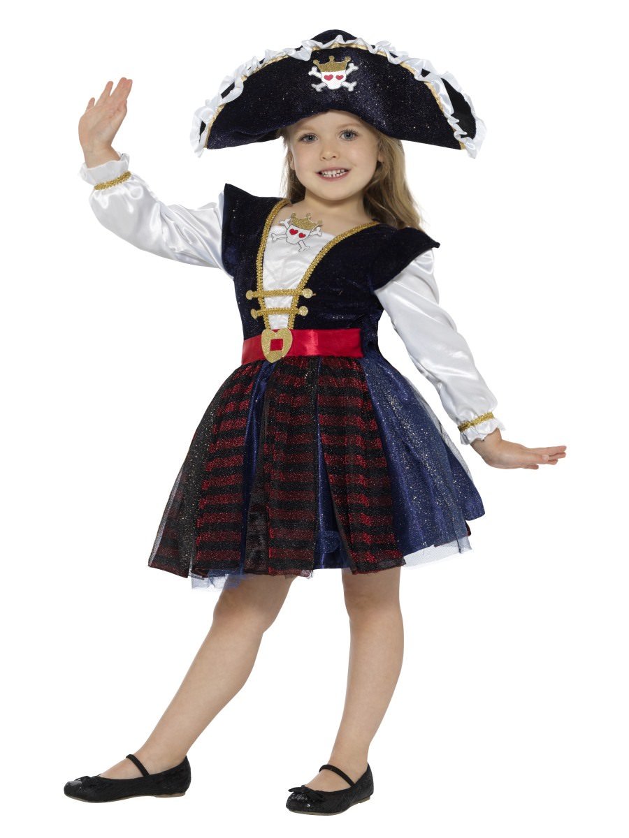 Deluxe Glitter Pirate Girl Costume Alternative View 1.jpg