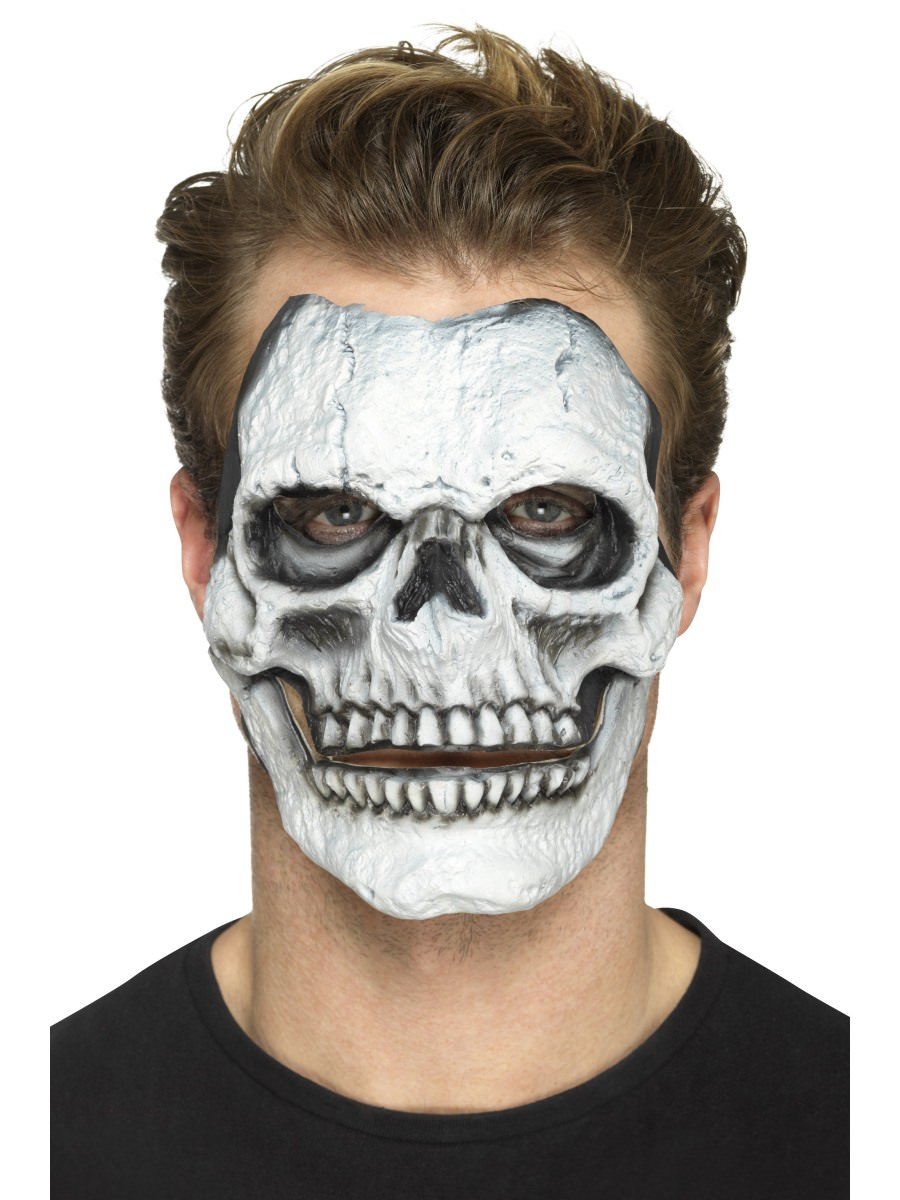 Foam Latex Skeleton Face Prosthetic Alternative View 3.jpg