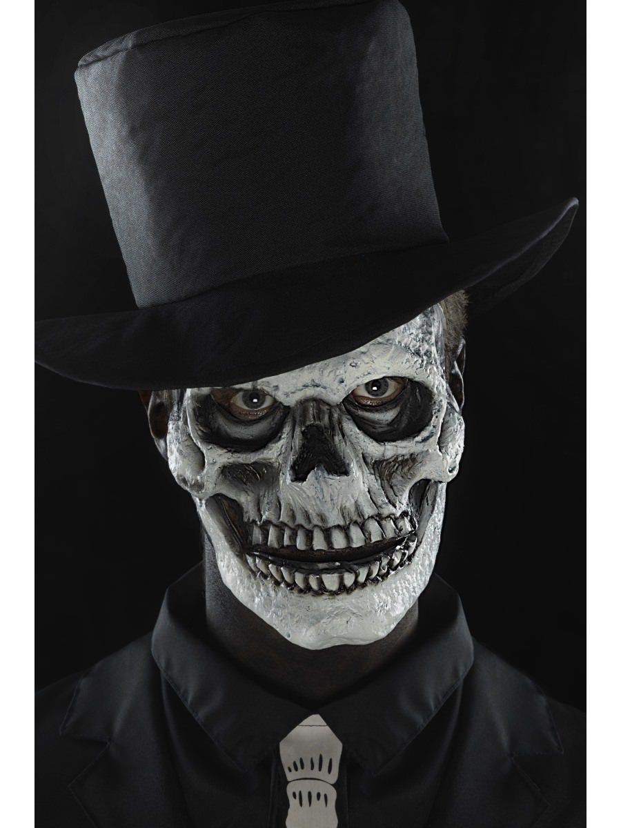 Foam Latex Skeleton Face Prosthetic Alternative View 5.jpg