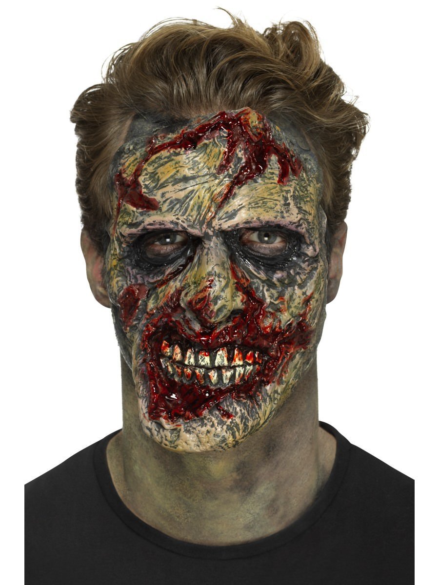 Foam Latex Zombie Face Prosthetic Alternative View 2.jpg
