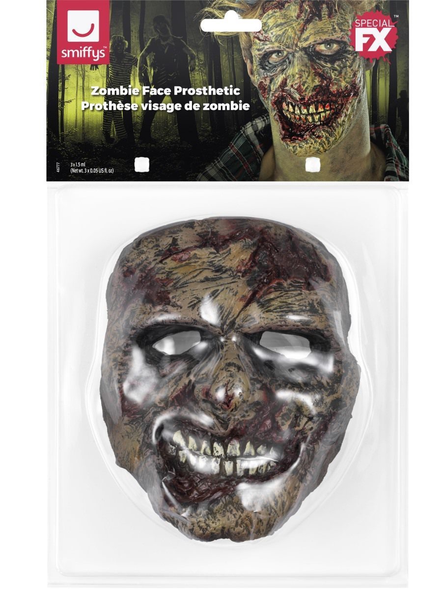 Foam Latex Zombie Face Prosthetic Alternative View 7.jpg