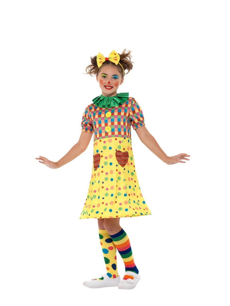 Girls Clown Costume Alternative View 3.jpg