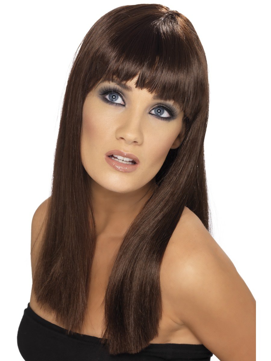 Glamourama Wig, Brown