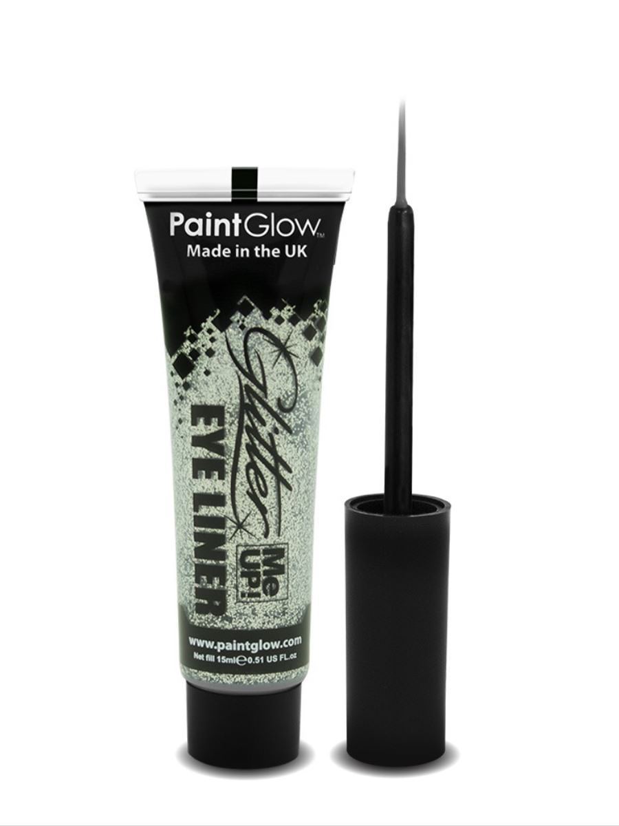 Glitter Me Up Eyeliner, Silver, 15ml