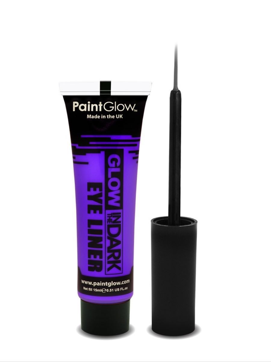 Glow in the Dark Eyeliner, Violet, 15ml