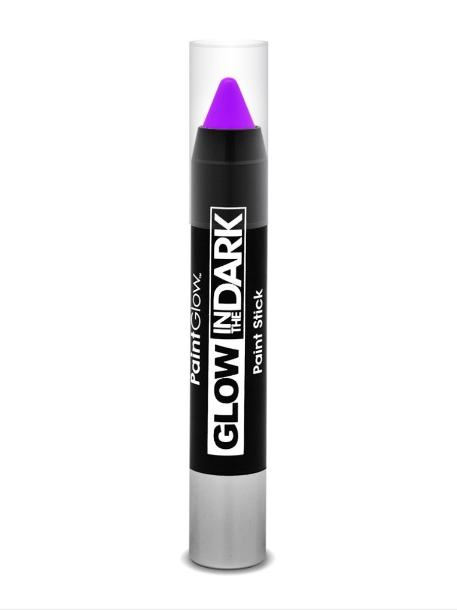 Glow in the Dark, Paint Stick, Violet, 3.5g