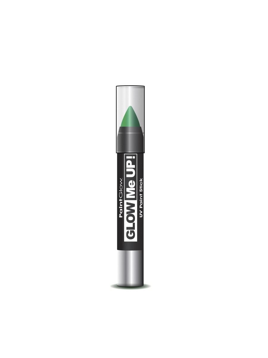 Glow Me Up UV Paint Stick, Green, 3.5g