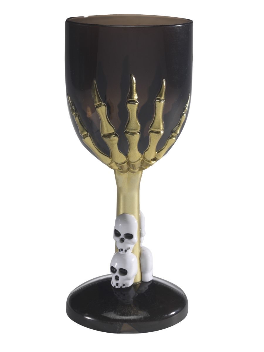 Gothic Wine Glass, Black