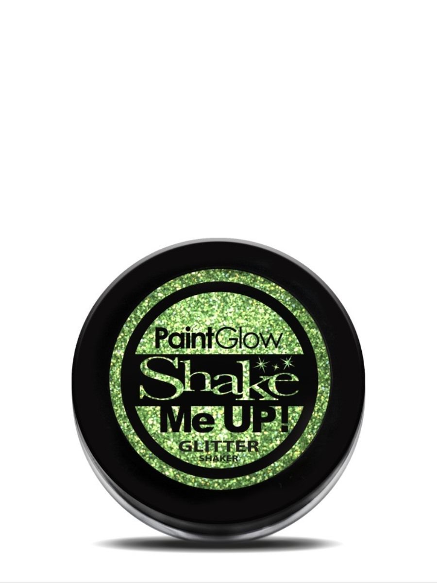 Holographic Glitter Nail Shaker, Green