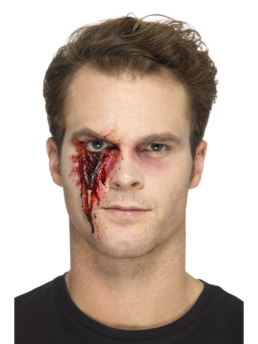 Latex Zip Scar Prosthetic