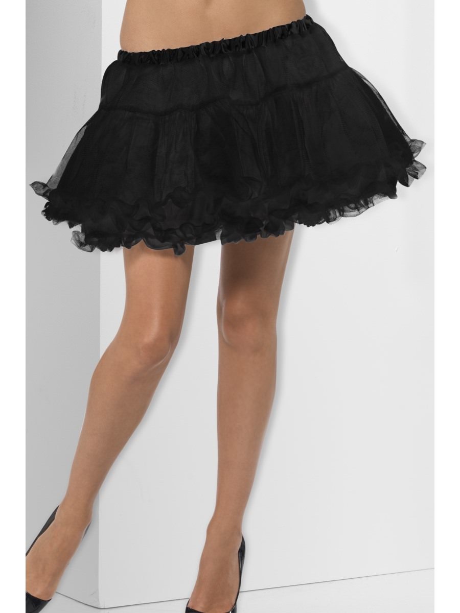 Petticoat, Black with Satin Band