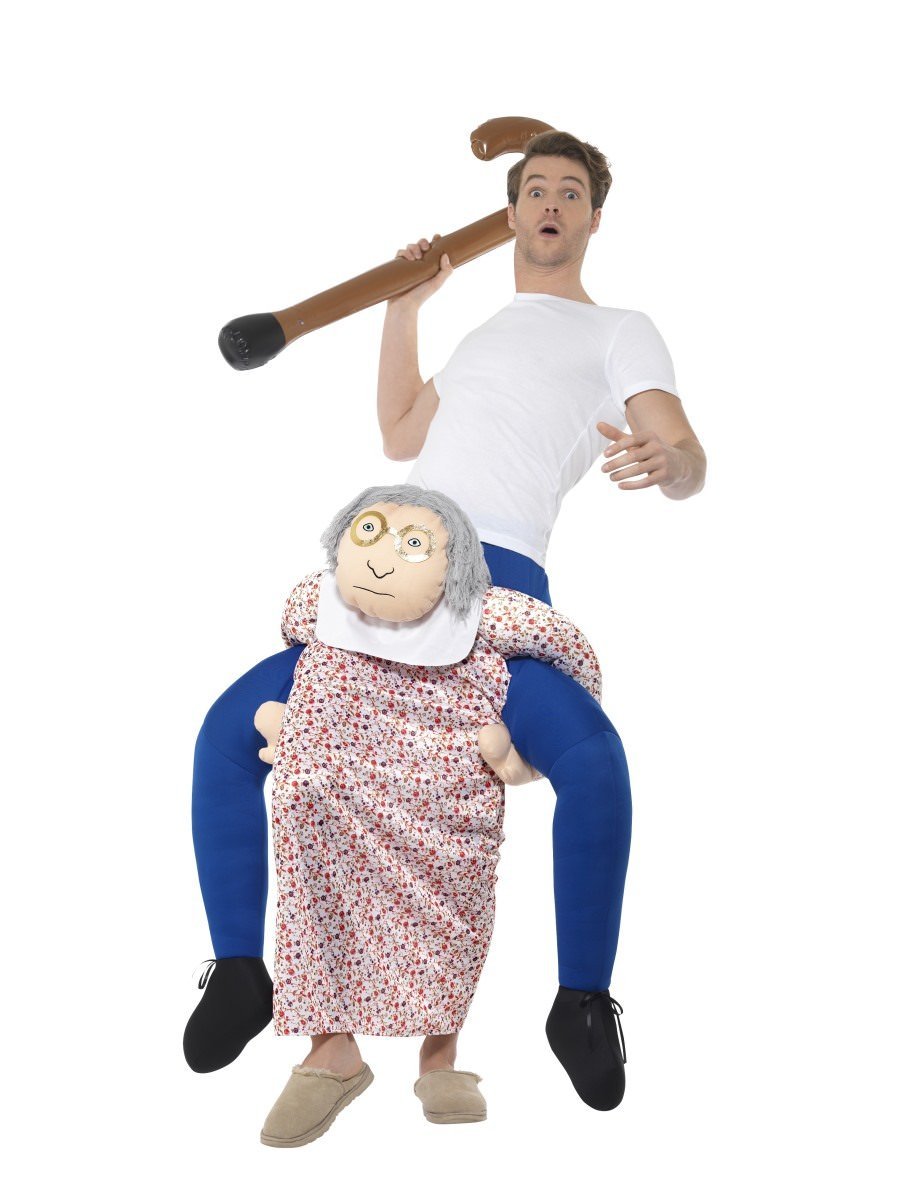 Piggyback Grandma Costume