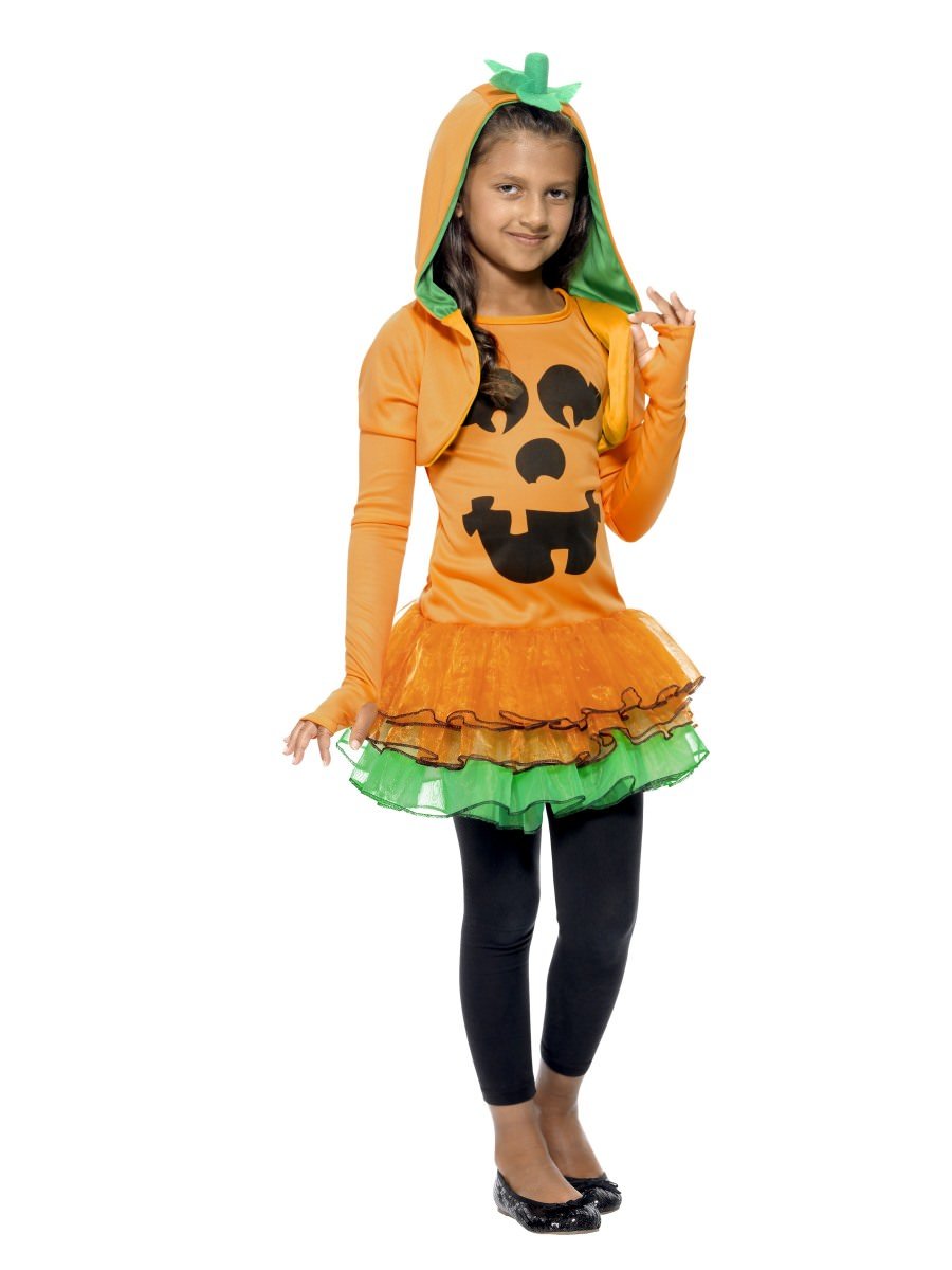 Pumpkin Tutu Dress Costume Alternative View 3.jpg