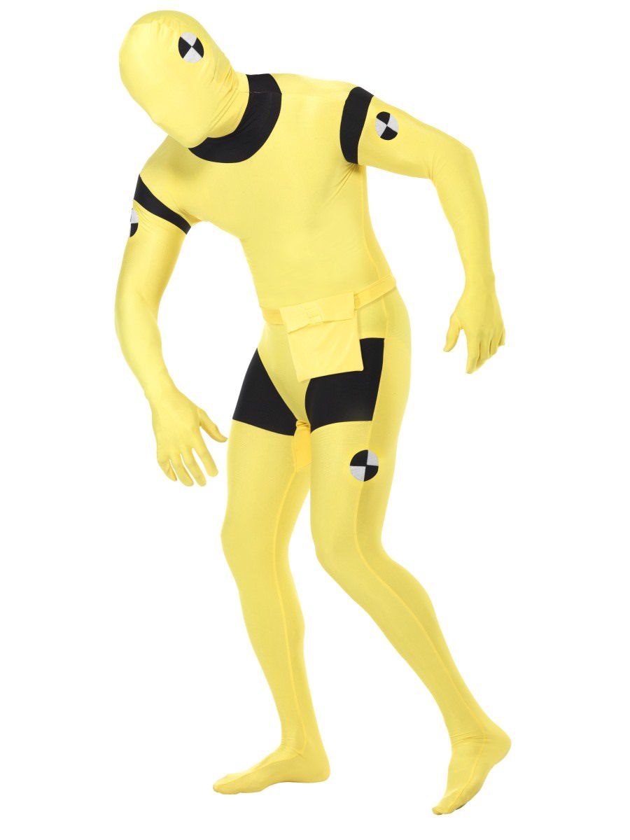 Crash Test Dummy Morphsuit Adult Costume - Medium