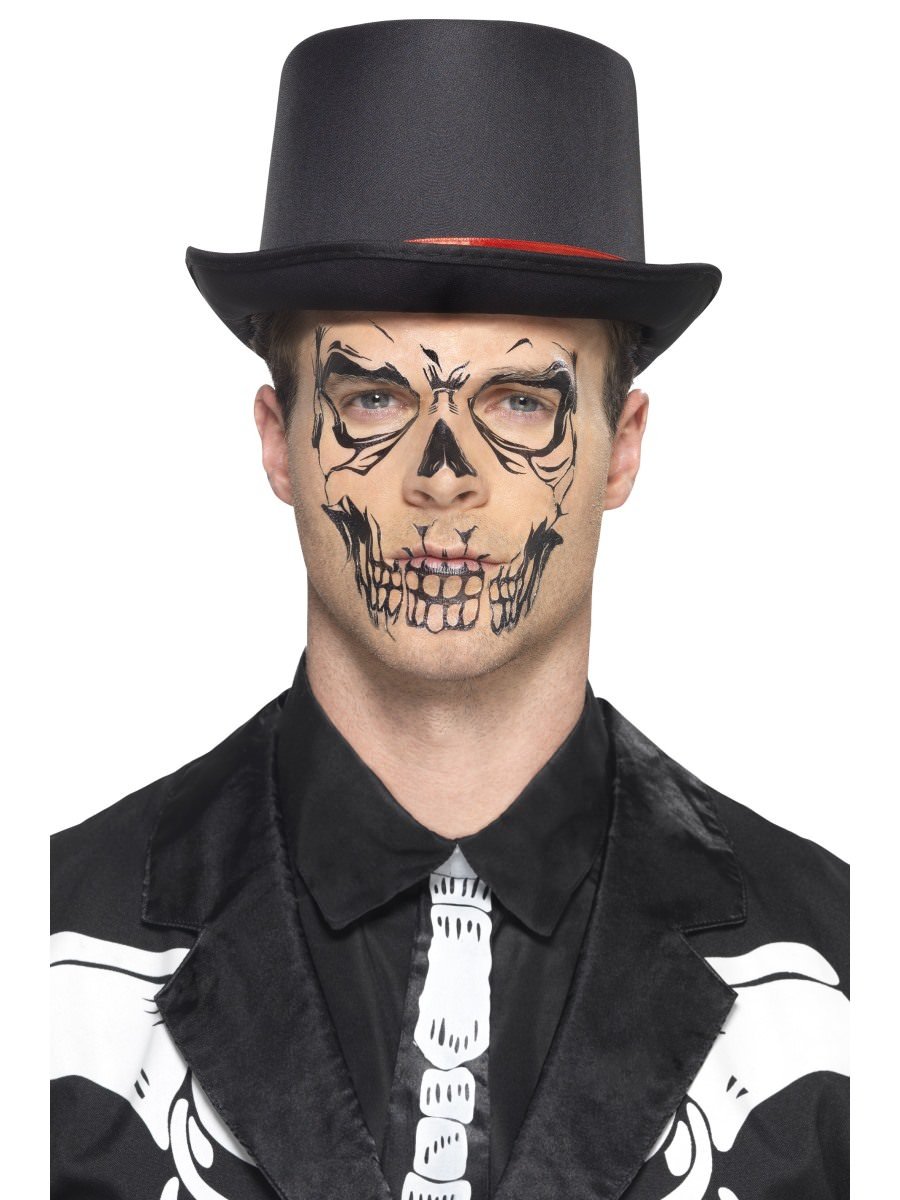 Skull Face Tattoo Transfer