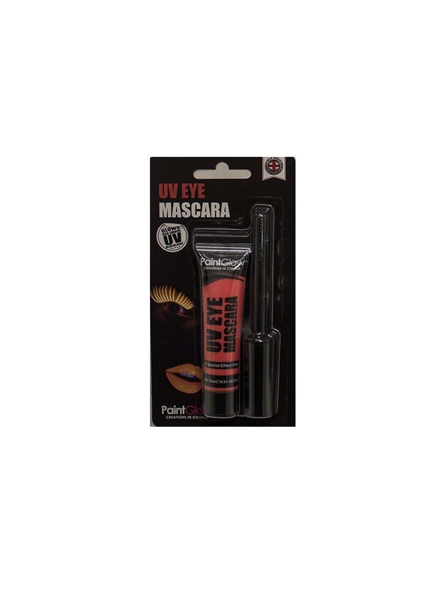 UV Eye Mascara, Red