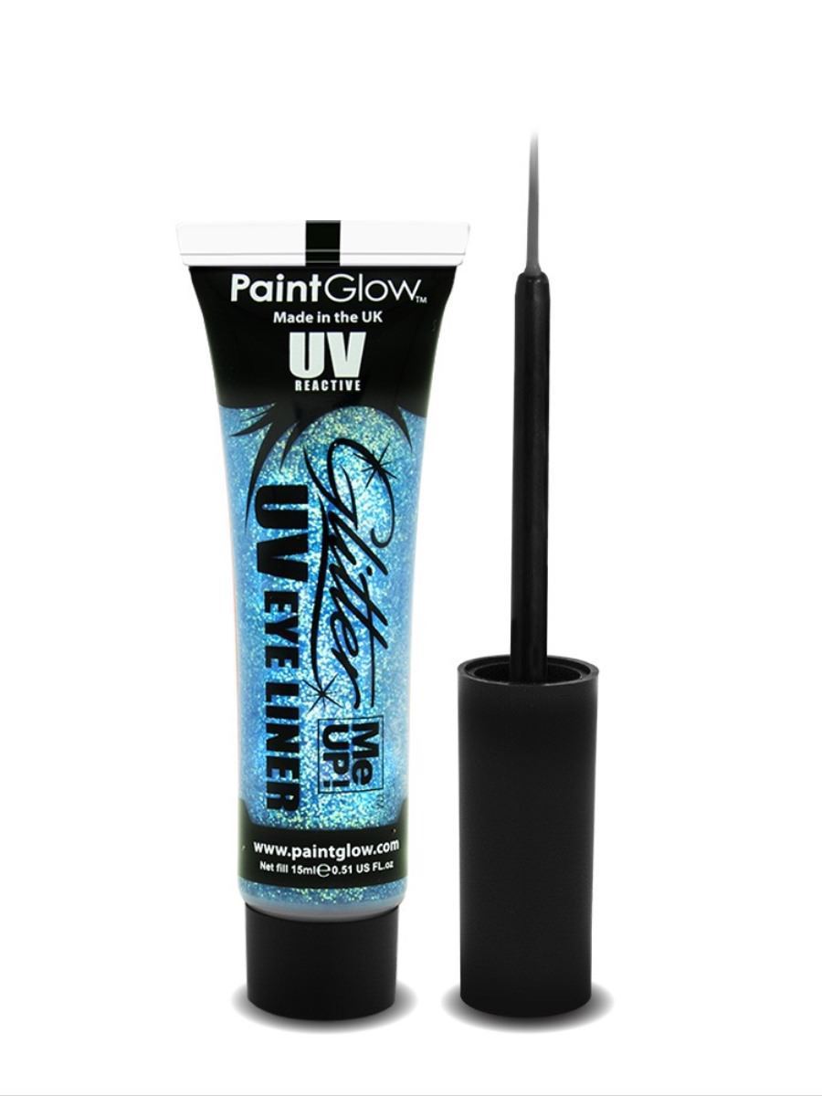UV Glitter Me Up Eyeliner, Blue, 15ml