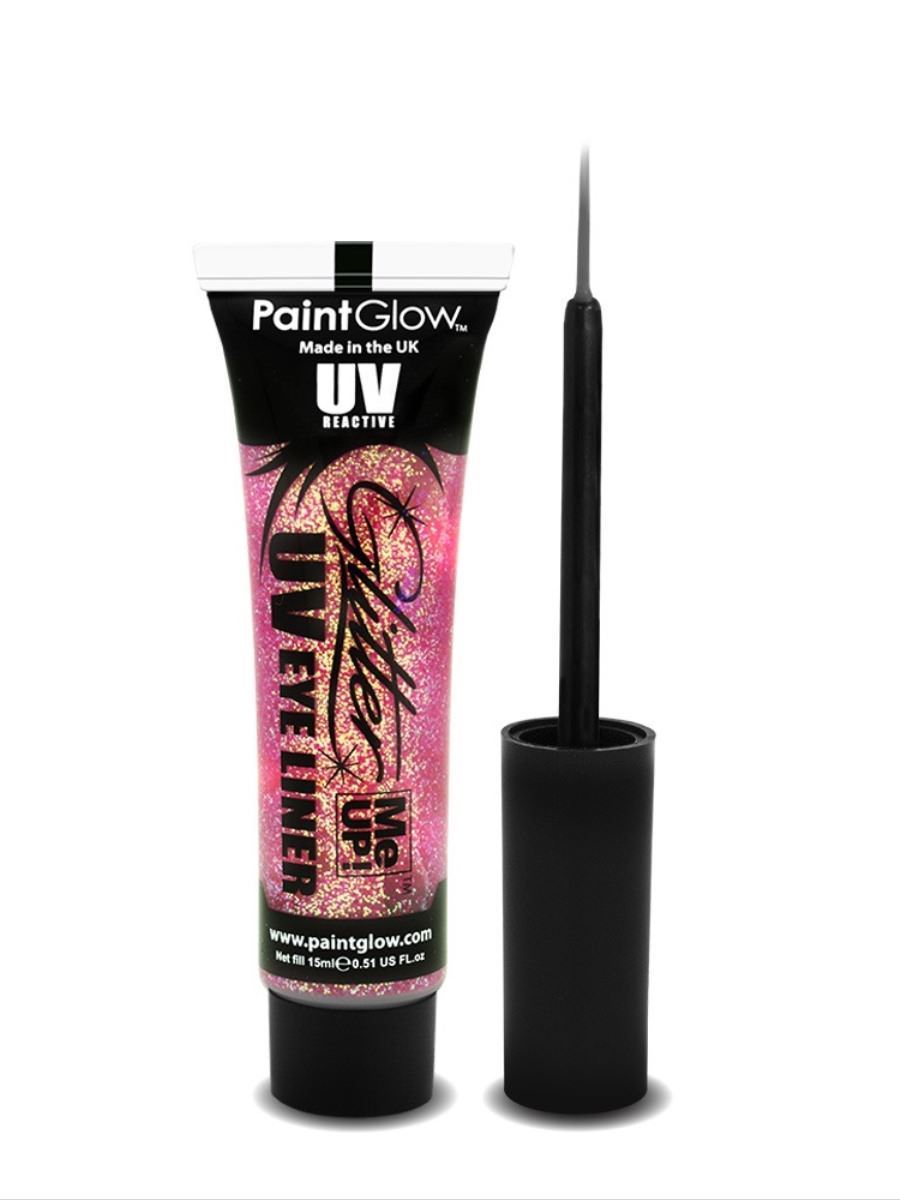 UV Glitter Me Up Eyeliner, Magenta, 15ml
