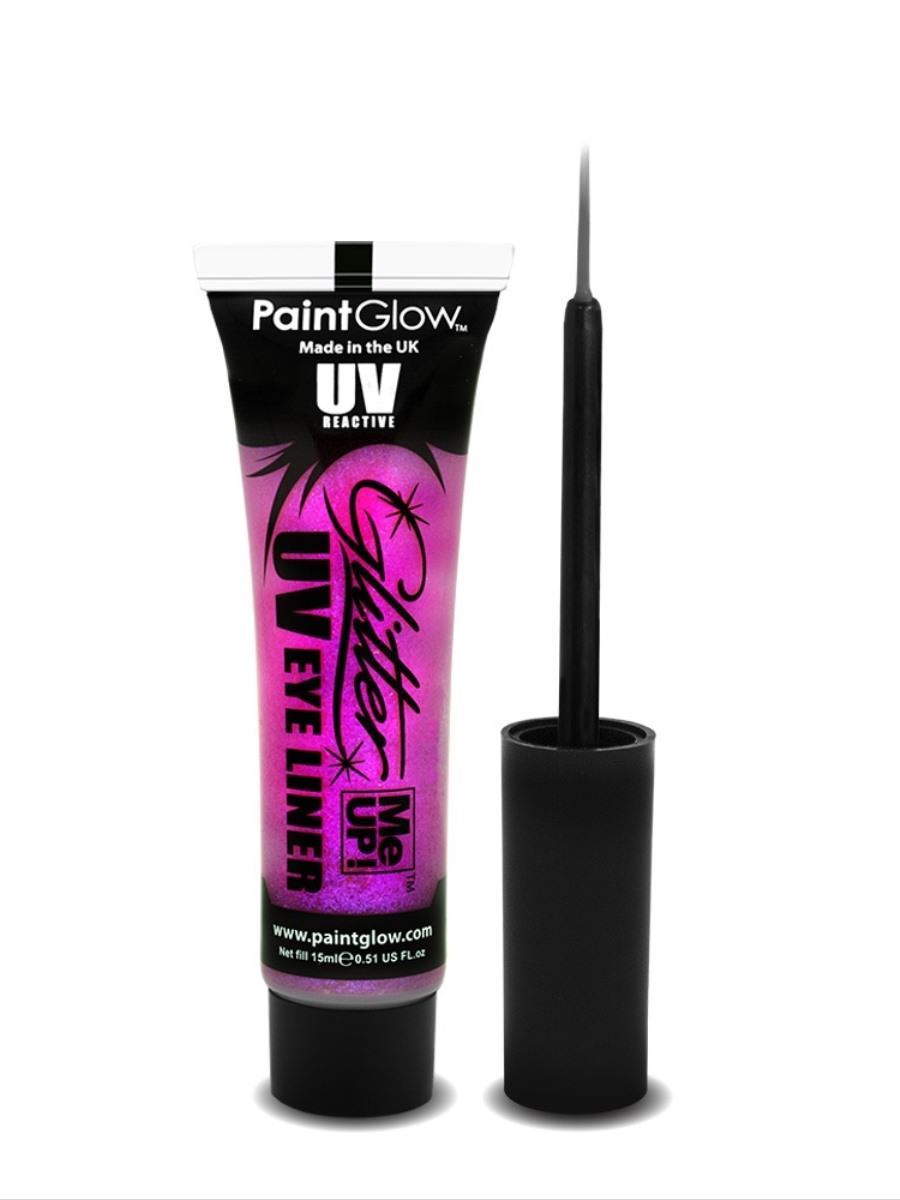UV Glitter Me Up Eyeliner, Pink, 15ml