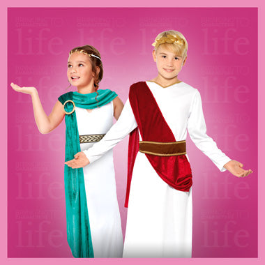 Roman day dress on sale up