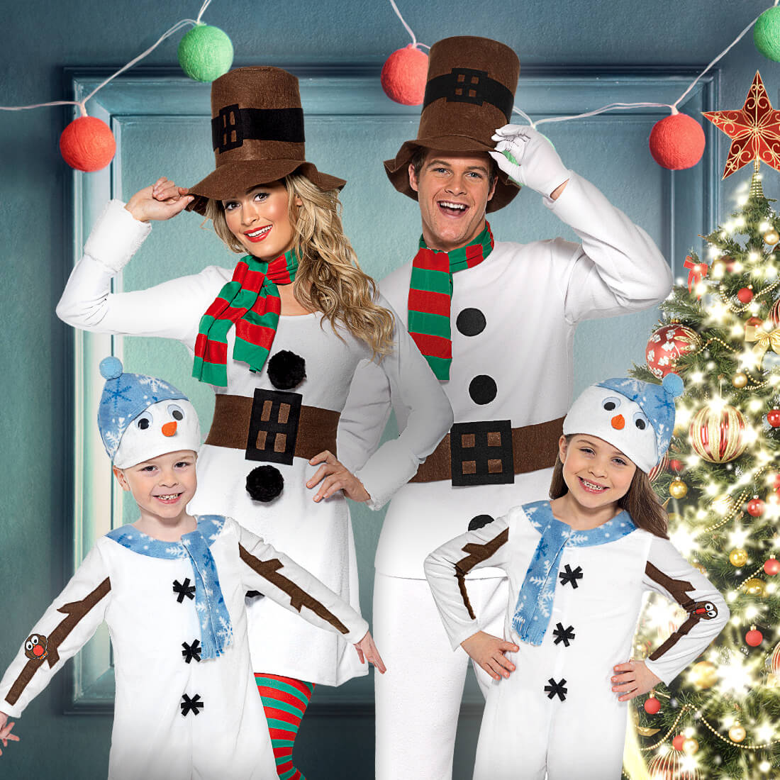 Family on sale christmas costumes