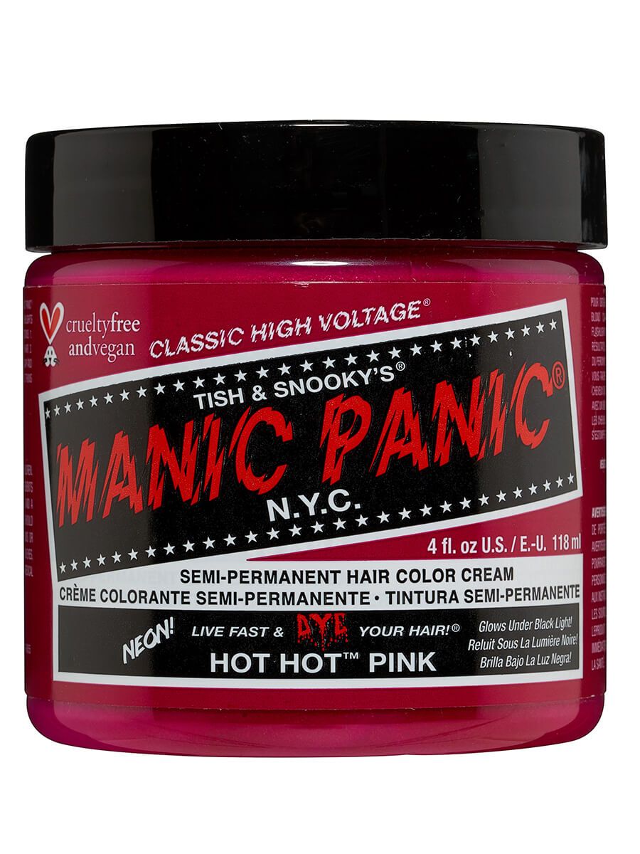 Manic Panic Classic Cream, Hot Hot Pink, UV
