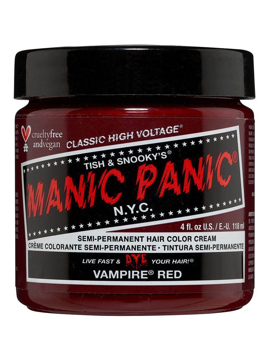 Manic Panic Classic Cream, Vampire Red