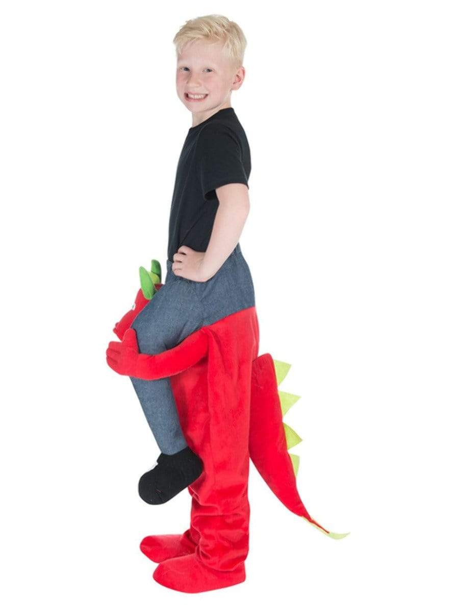 Kids Ride On Dragon Costume Side