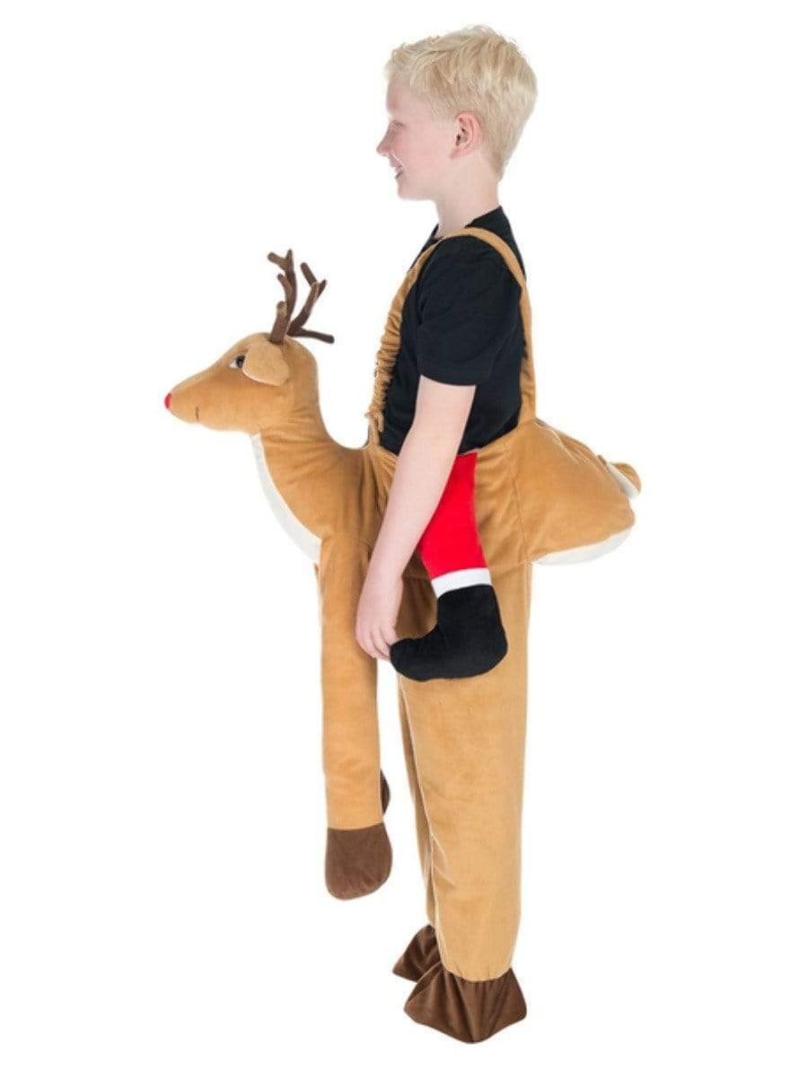 Riding on sale reindeer costume